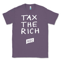 Lavender aoc tax the rich Classic Tee - baoMotion
