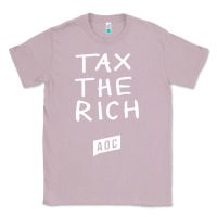 Lilac aoc tax the rich Classic Tee - baoMotion