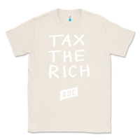 Natural aoc tax the rich Classic Tee - baoMotion