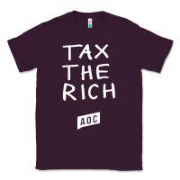 Plum aoc tax the rich Classic Tee - baoMotion