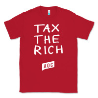 Red aoc tax the rich Classic Tee - baoMotion