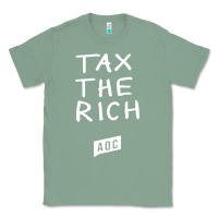 Sage aoc tax the rich Classic Tee - baoMotion
