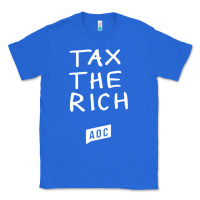 True Royal aoc tax the rich Classic Tee - baoMotion