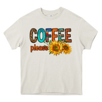 Cream coffee please western doodle letters Heavy Core Tee - FaDigitalArtStudio