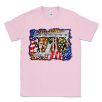 Bubblegum Pink 1776 4th of july background Classic Tee - BarkalooDesign