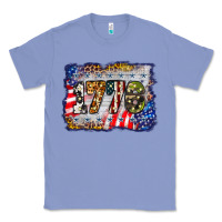 Colony Blue 1776 4th of july background Classic Tee - BarkalooDesign