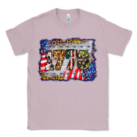 Lilac 1776 4th of july background Classic Tee - BarkalooDesign