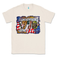 Natural 1776 4th of july background Classic Tee - BarkalooDesign