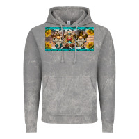 Cloud Rock western gnome license plate Vintage Hoodie - BarkalooDesign