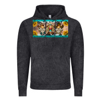 Vintage Black western gnome license plate Vintage Hoodie - BarkalooDesign