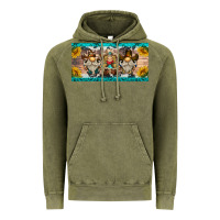 Vintage Olive western gnome license plate Vintage Hoodie - BarkalooDesign