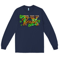 Navy st patricks day texas Long Sleeve Tee - Artiststas