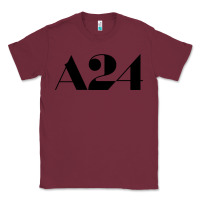 Burgundy a24  entertainment Classic Tee - baoMotion