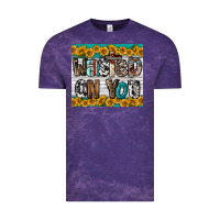 Cloud Purple Western Wasted On You Vintage Tee - LillyAllenDesigns