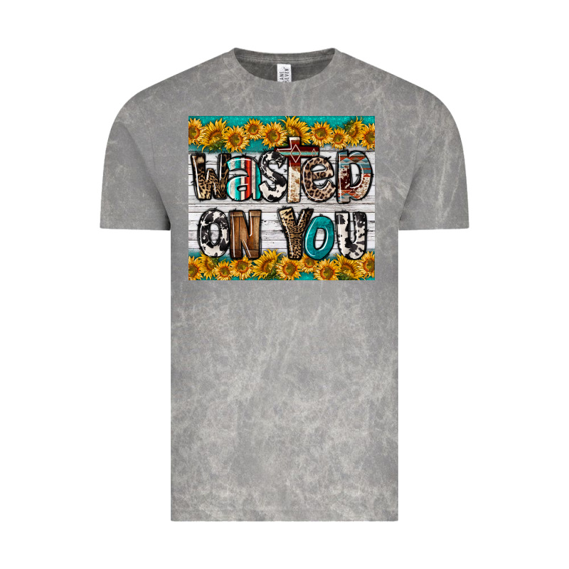 Western Wasted On You Vintage Tee by LillyAllenDesigns | Teevron