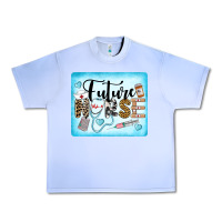 Grape Ice Western Future Nurse Urban Heavy Tee - LillyAllenDesigns