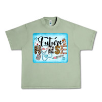 Oil Green Western Future Nurse Urban Heavy Tee - LillyAllenDesigns