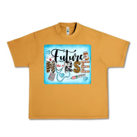 Peanut Butter Western Future Nurse Urban Heavy Tee - LillyAllenDesigns
