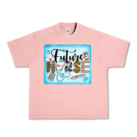 Salmon Western Future Nurse Urban Heavy Tee - LillyAllenDesigns