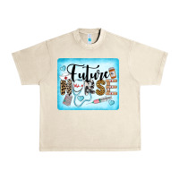 Sandshell Western Future Nurse Urban Heavy Tee - LillyAllenDesigns