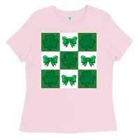 Bubblegum Pink st patricks day  2 ös 4.19.29 Ladies Tee - CowhideDigitalArt