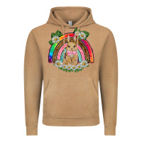 Vintage Camel easter rabbit rainbow Vintage Hoodie - BarkalooDesign