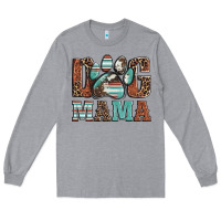 Heather Grey dog mama Long Sleeve Tee - Artiststas