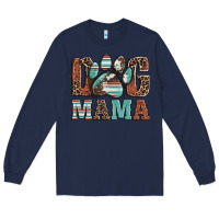 Navy dog mama Long Sleeve Tee - Artiststas