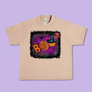 Boo Gemstone Halloween Pumpkin Urban Heavy Tee Designed By Ranaportraitstore