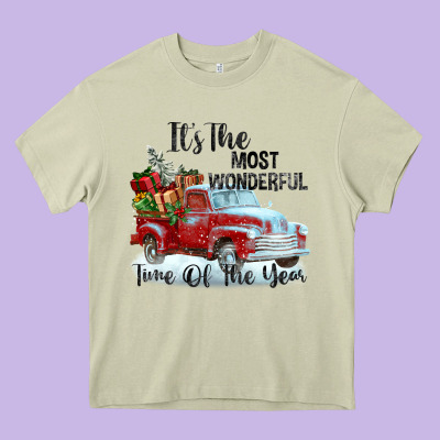 It's The Most Wonderful Time Of The Year Heavy Core Tee Designed By Fadigitalartstudio