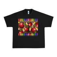 Black Crayons And Apples Urban Heavy Tee - LillyAllenDesigns