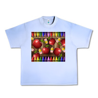 Grape Ice Crayons And Apples Urban Heavy Tee - LillyAllenDesigns