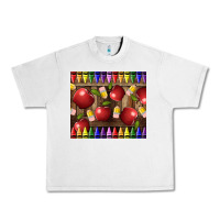 Lunar Rock Crayons And Apples Urban Heavy Tee - LillyAllenDesigns