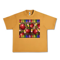 Peanut Butter Crayons And Apples Urban Heavy Tee - LillyAllenDesigns