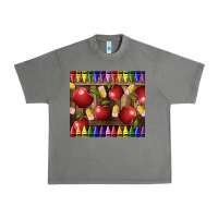 Crayons And Apples Urban Heavy Tee | Teevron