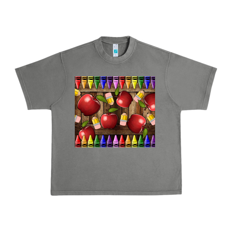 Crayons And Apples Urban Heavy Tee by LillyAllenDesigns | Teevron
