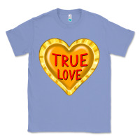 Colony Blue valentine's day hearts Classic Tee - FaDigitalArtStudio