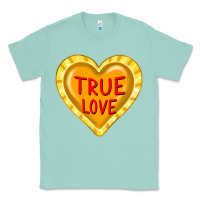 Seafoam valentine's day hearts Classic Tee - FaDigitalArtStudio