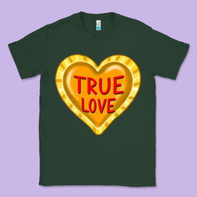 Valentine's Day Hearts Classic Tee Designed By Fadigitalartstudio
