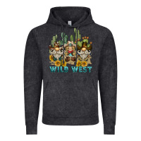 Wild West Western Gnome Vintage Hoodie | Teevron