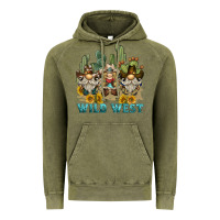 Vintage Olive wild west western gnome Vintage Hoodie - BarkalooDesign