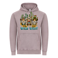 Vintage Zinc wild west western gnome Vintage Hoodie - BarkalooDesign