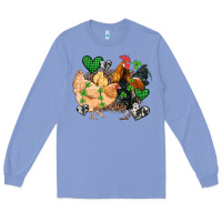 Colony Blue st patricks day coop animals Long Sleeve Tee - Artiststas