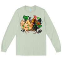 Matcha st patricks day coop animals Long Sleeve Tee - Artiststas