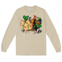 Mushroom st patricks day coop animals Long Sleeve Tee - Artiststas