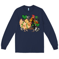 Navy st patricks day coop animals Long Sleeve Tee - Artiststas