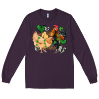 Plum st patricks day coop animals Long Sleeve Tee - Artiststas