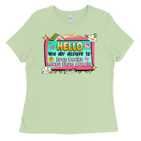 Matcha hello you are allowed to love books more than peop Ladies Tee - Artiststas