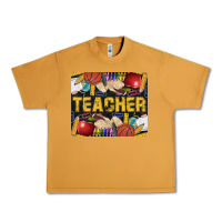Peanut Butter Western Teacher Black And Glitter Urban Heavy Tee - LillyAllenDesigns