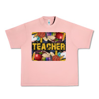 Western Teacher Black And Glitter Urban Heavy Tee | Teevron